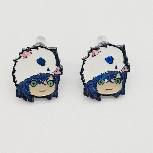 Other - New Anime Demon Slayer Stud Earrings 1 pair
